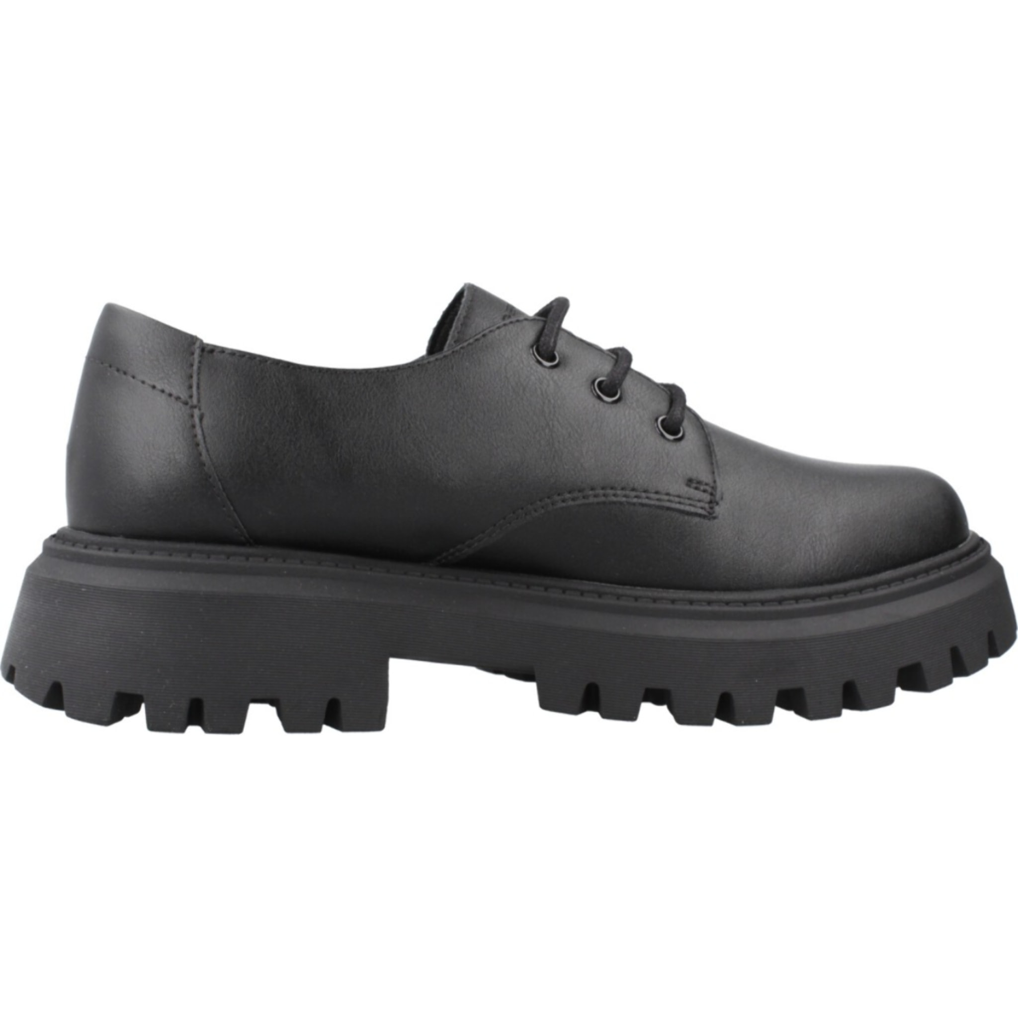 Zapatos Niño de la marca GEOX  modelo J MAQUINNENS GIRL NEGRO