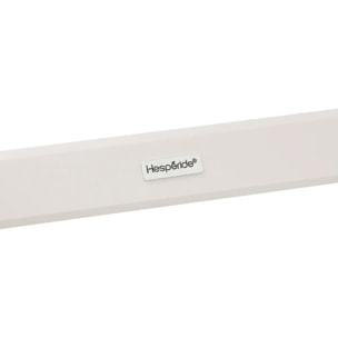 Table d'appoint carrée "Allure" avoine 44 x 44 x 55cm en aluminium