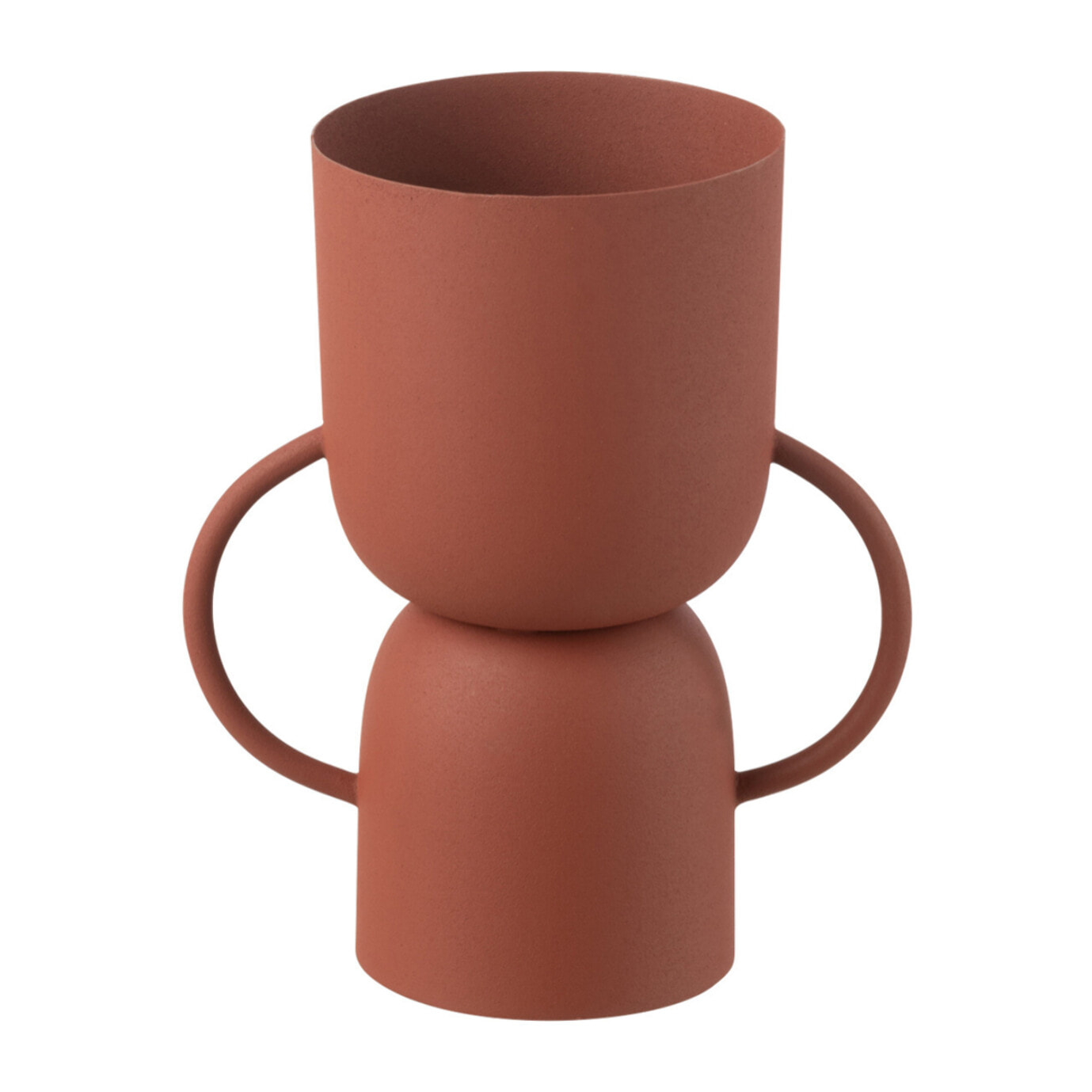 J-Line vase Coupe - fer - rouille