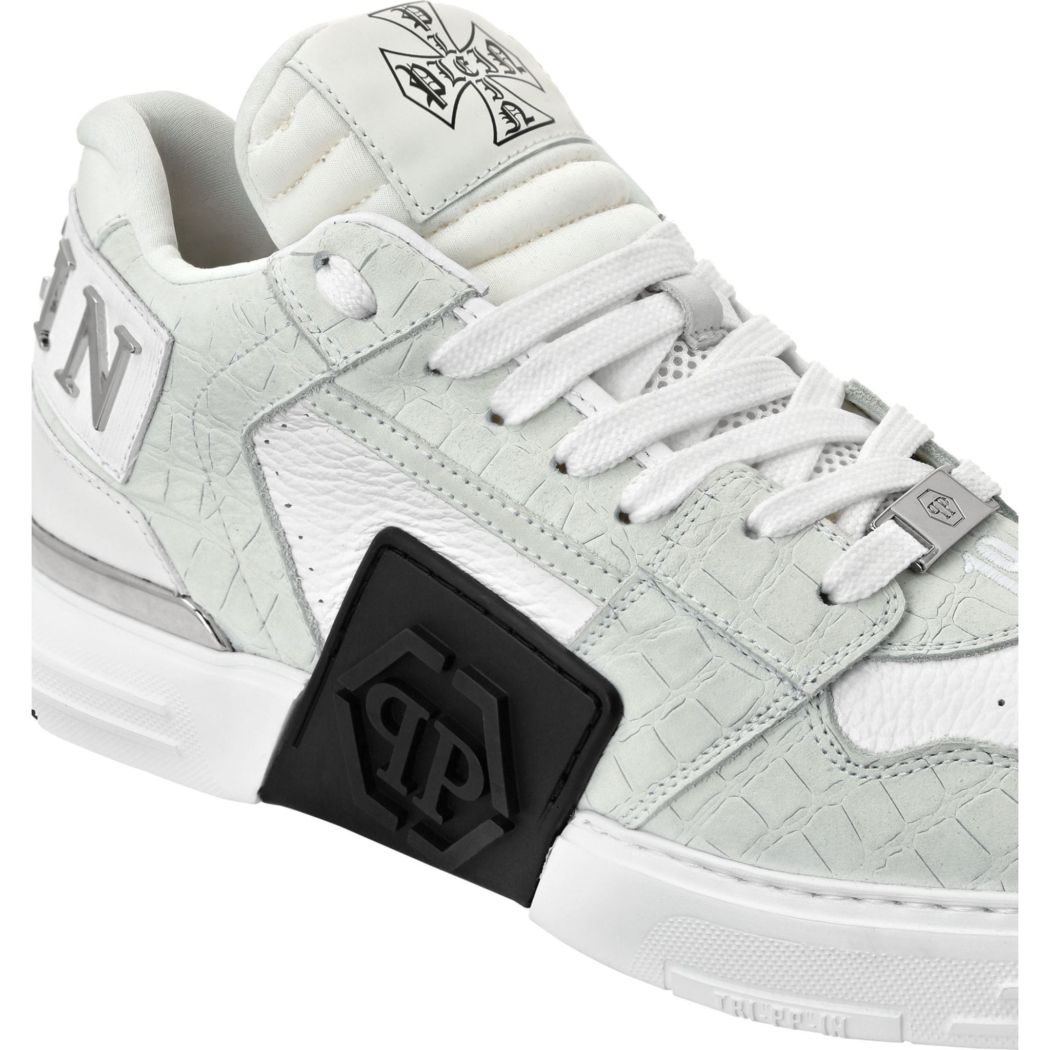PHILIPP PLEIN Lo-Top Sneakers COCCO