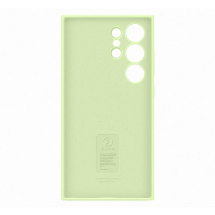 Coque SAMSUNG Samsung S24 Ultra silicone Vert clair