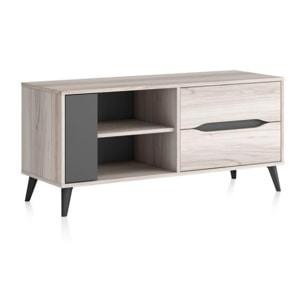 Mueble TV Lizz 110 Grayish - Antracita