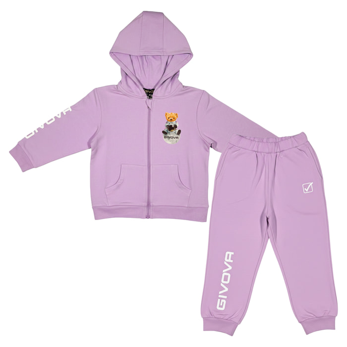 Tuta Bambina GIVOVA 9 / 36 Mesi Cotone Felpato