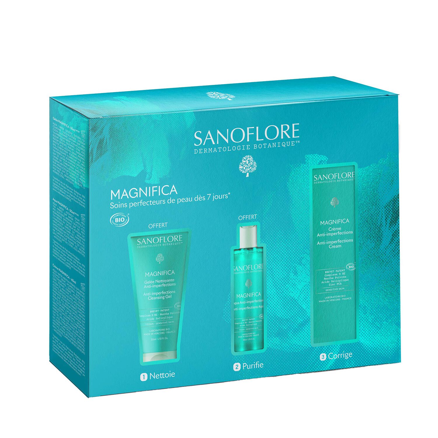 Magnifica - Coffret Gelée Nettoyante 50 ml + 2 Produits