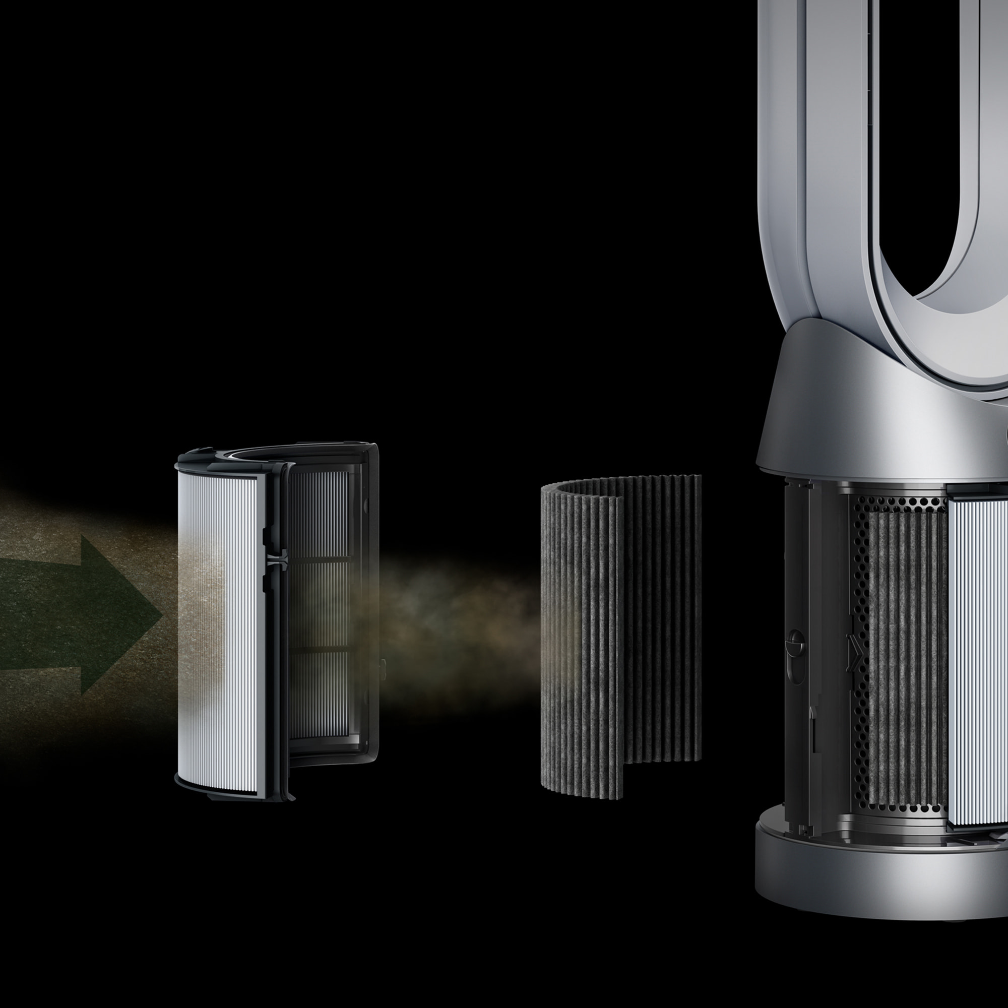 Purificatore ventilatore Dyson Purifier Cool™ Autoreact  TP7A | Ricondizionato