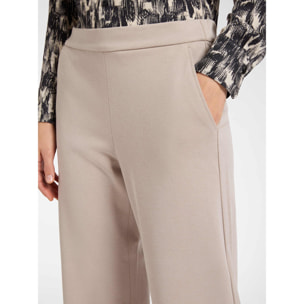 Elena Mirò - Pantaloni pull on in jersey - Beige