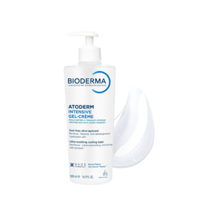 Atoderm Intensive Gel-Crème - Soin Frais Ultra-Apaisant Peaux sensibles