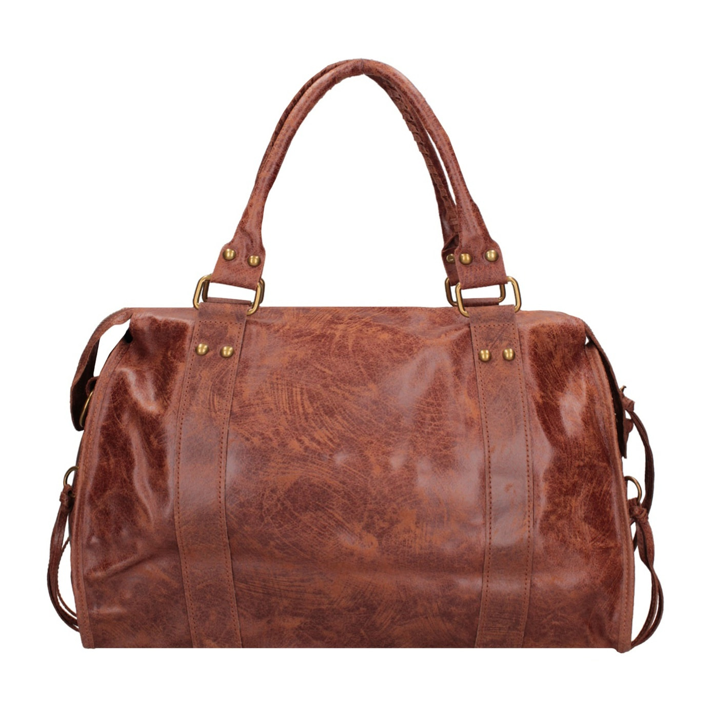 Borsa a spalla da donna - Modello Clara - Vera pelle - 41.0 x 28.0 x 13.0 cm