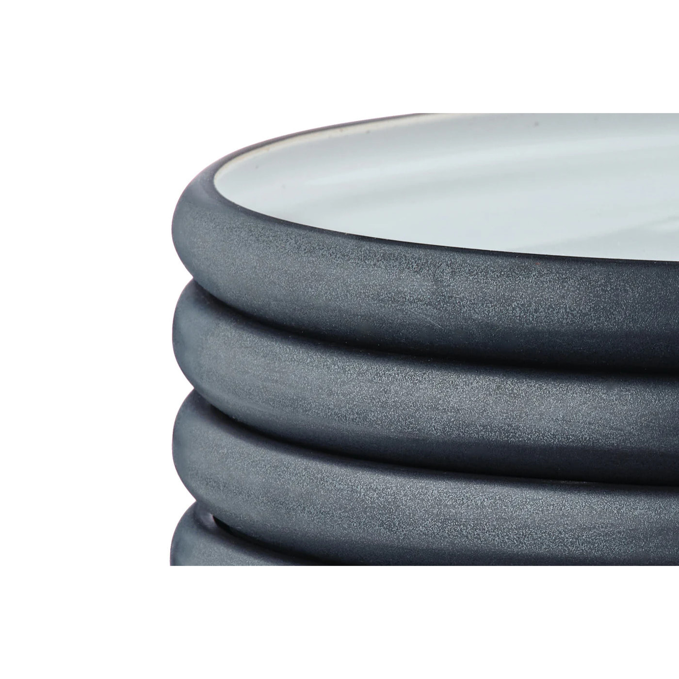 Assiette GOURMET Ø28cm - 4 pièces - Onyx