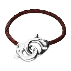 Pulsera SER INSEPARABLE MARRON L