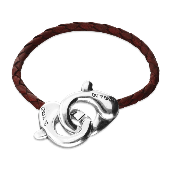 Pulsera SER INSEPARABLE MARRON L