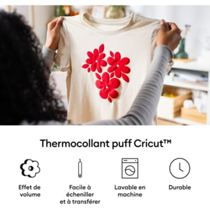 Accessoire CRICUT Puff Iron On White