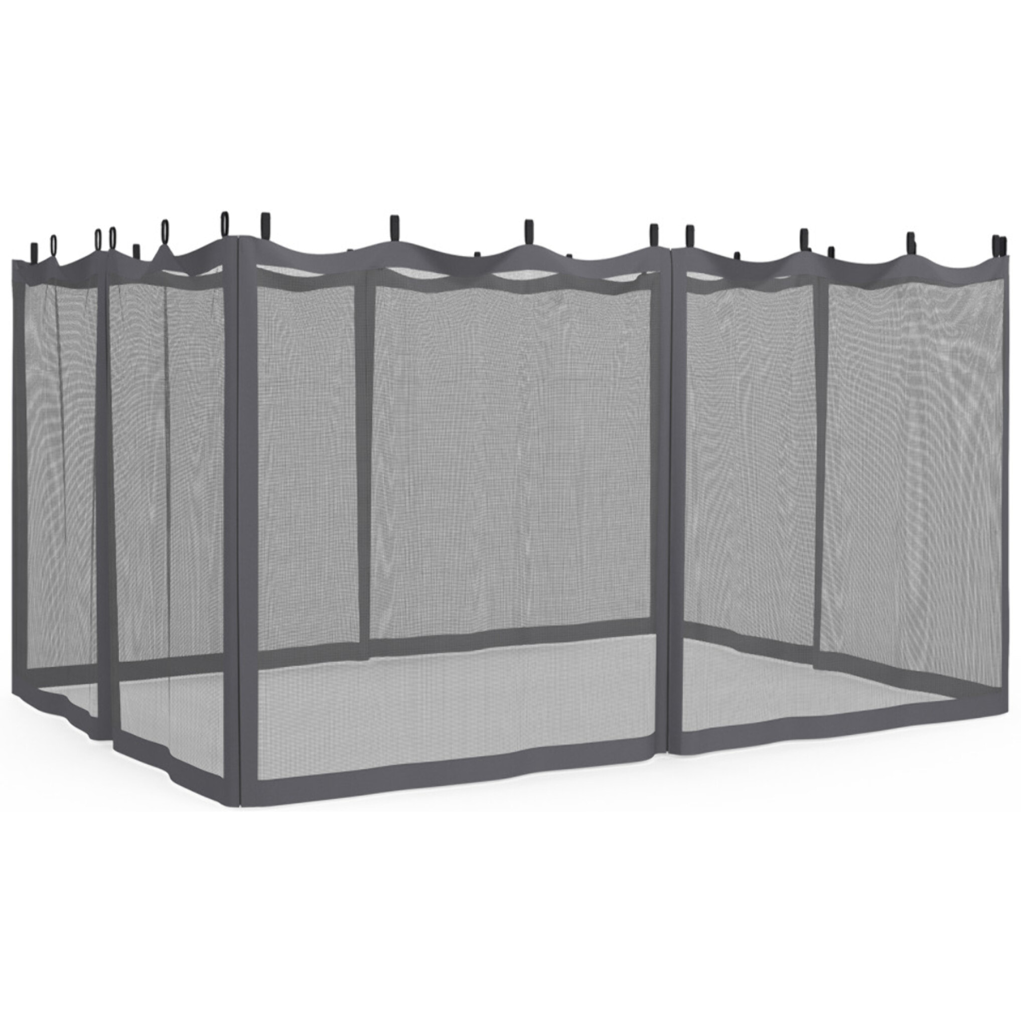 Moustiquaire pour pergola bioclimatique 4x3m