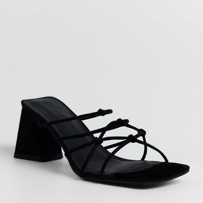 Sandalias de tacón - Nats Negro - 6.5 cm