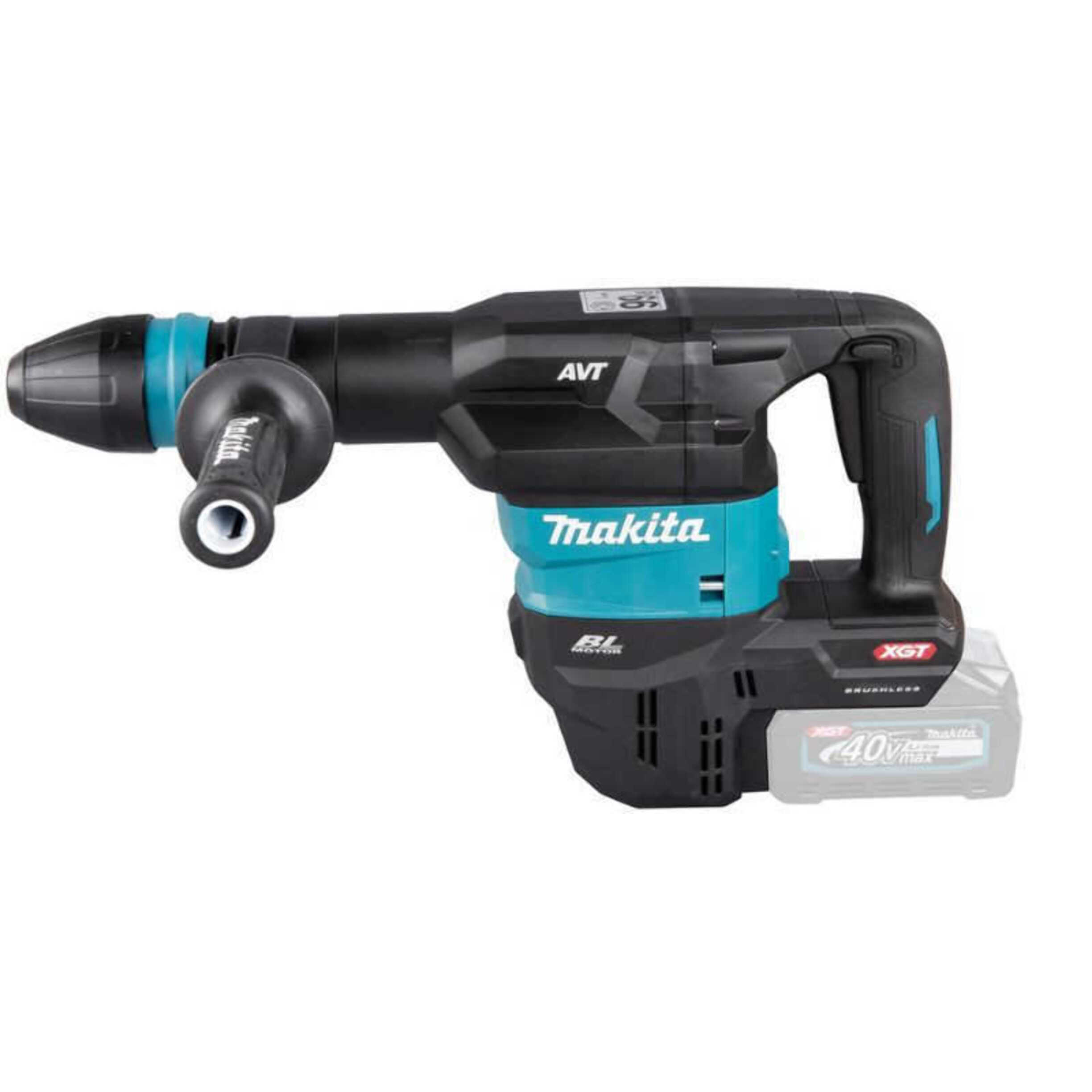 Marteau piqueur sans fil SDS-Max 36V 9,4 J + AWS - MAKITA - sans batterie, ni chargeur - en coffret - HM001GZ02