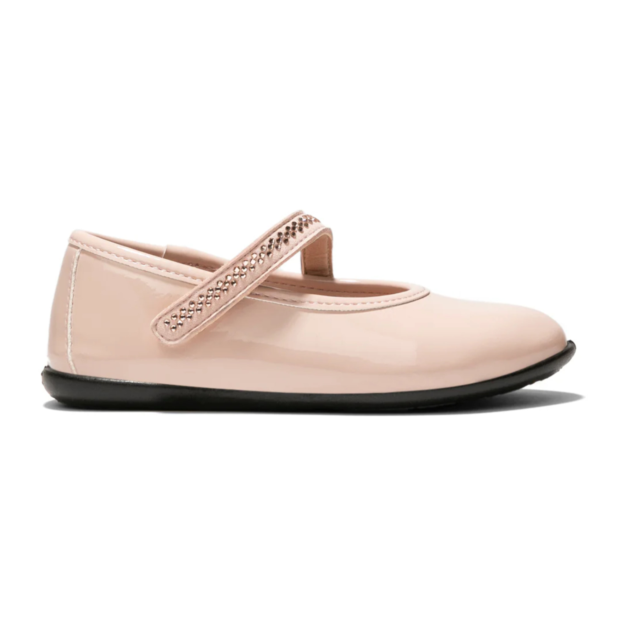 Ballerine rosa per bambini con braccialetto glitterato