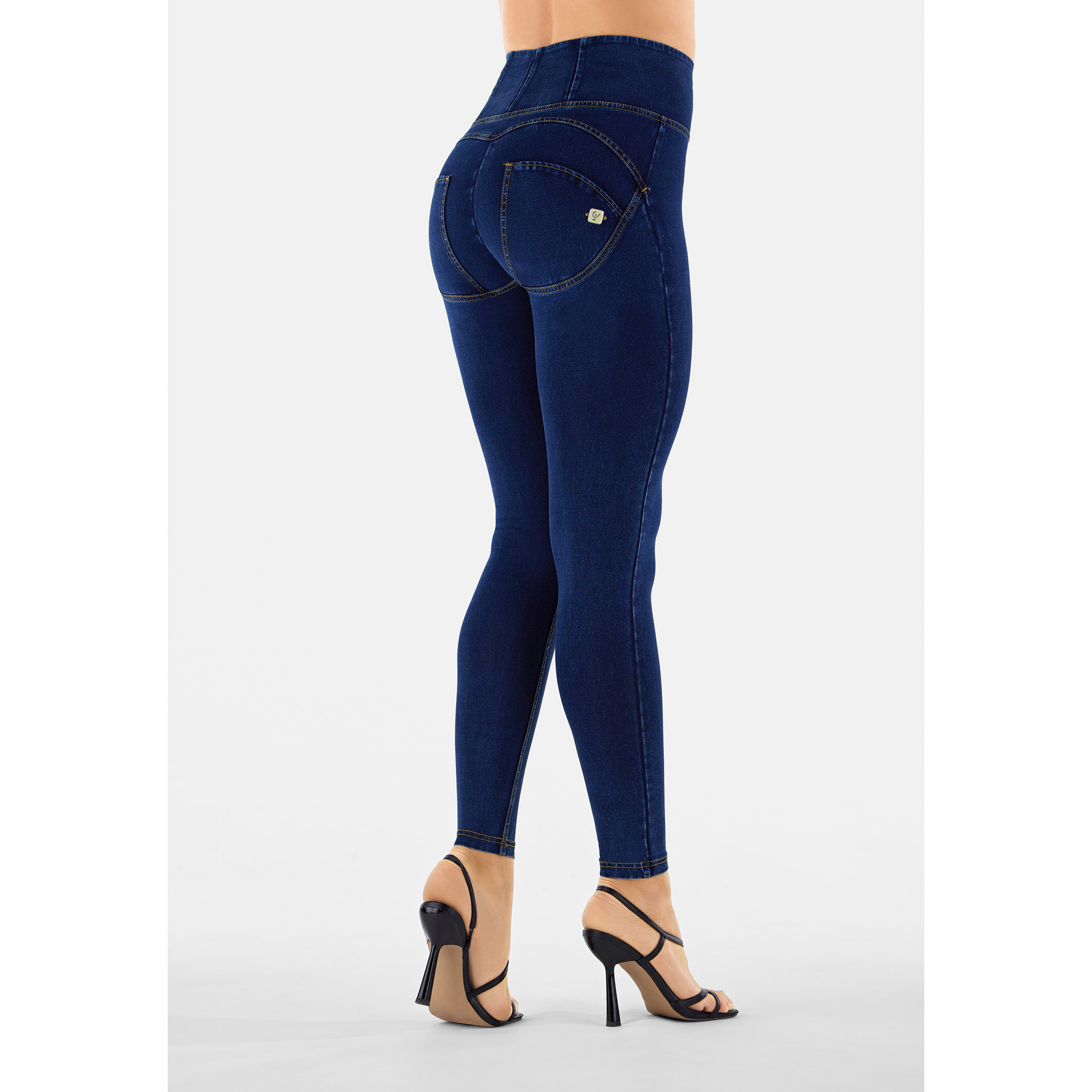 Jeggings push up WR.UP® superskinny vita alta con zip