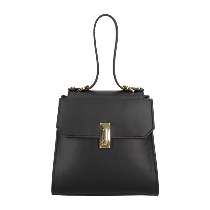Borsa a mano da donna - Modello False - 100% pelle - 20.0 x 18.0 x 10.0 cm