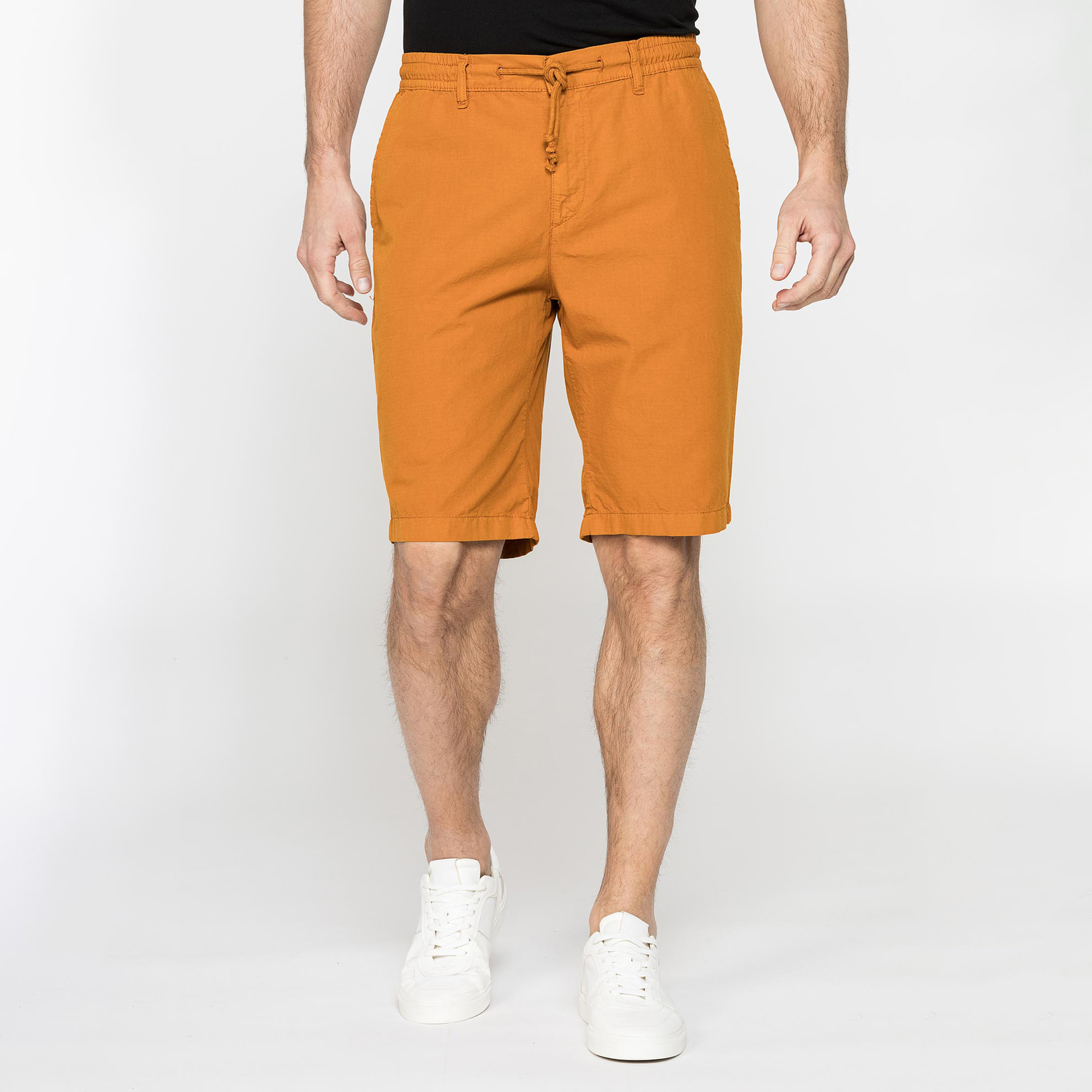 BERMUDA IN RIPSTOP LEGGERO CON ELASTICO E COULISSE