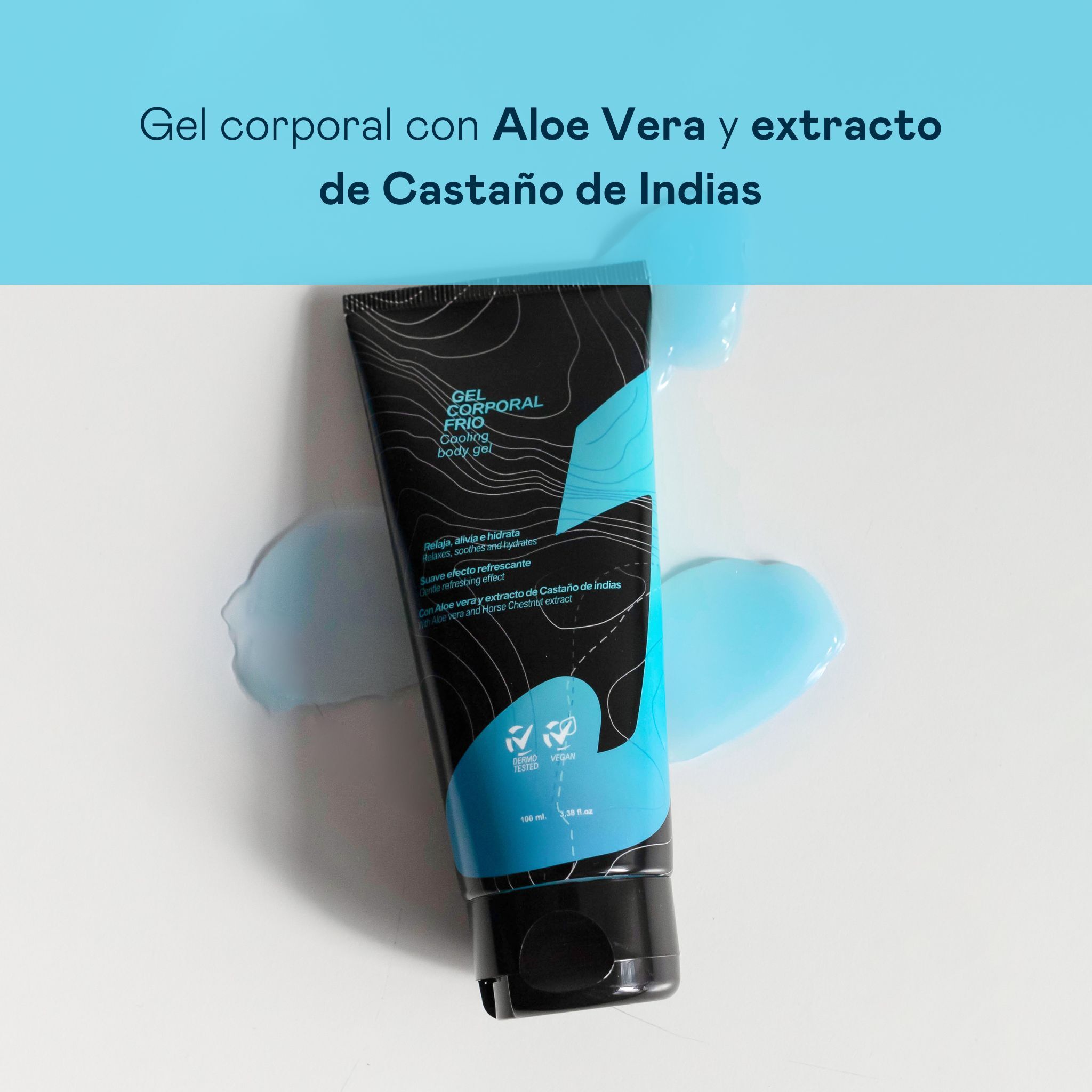 Valquer Gel Corporal efecto frío - 100 ml