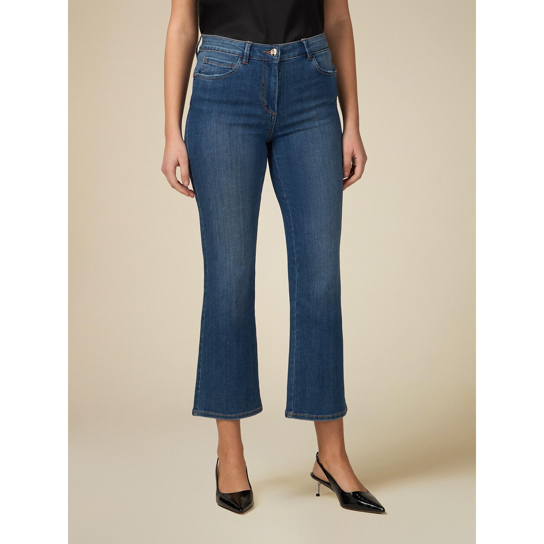 Oltre - Jeans little flare - Blu