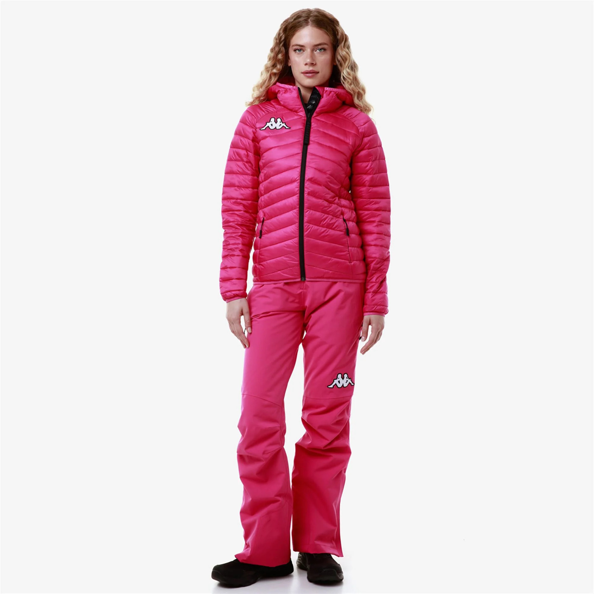 Kappa - Pantaloni Donna Viola - 6CENTO 665P