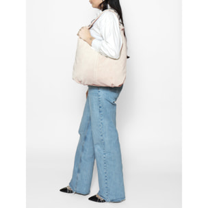 Borsa a spalla da Donna Valeria in Vera Pelle Made in Italy 34x43,5x5 cm
