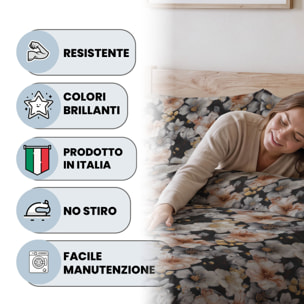 PARURE COPRIPIUMINO INFINITY - 100% Microfibra