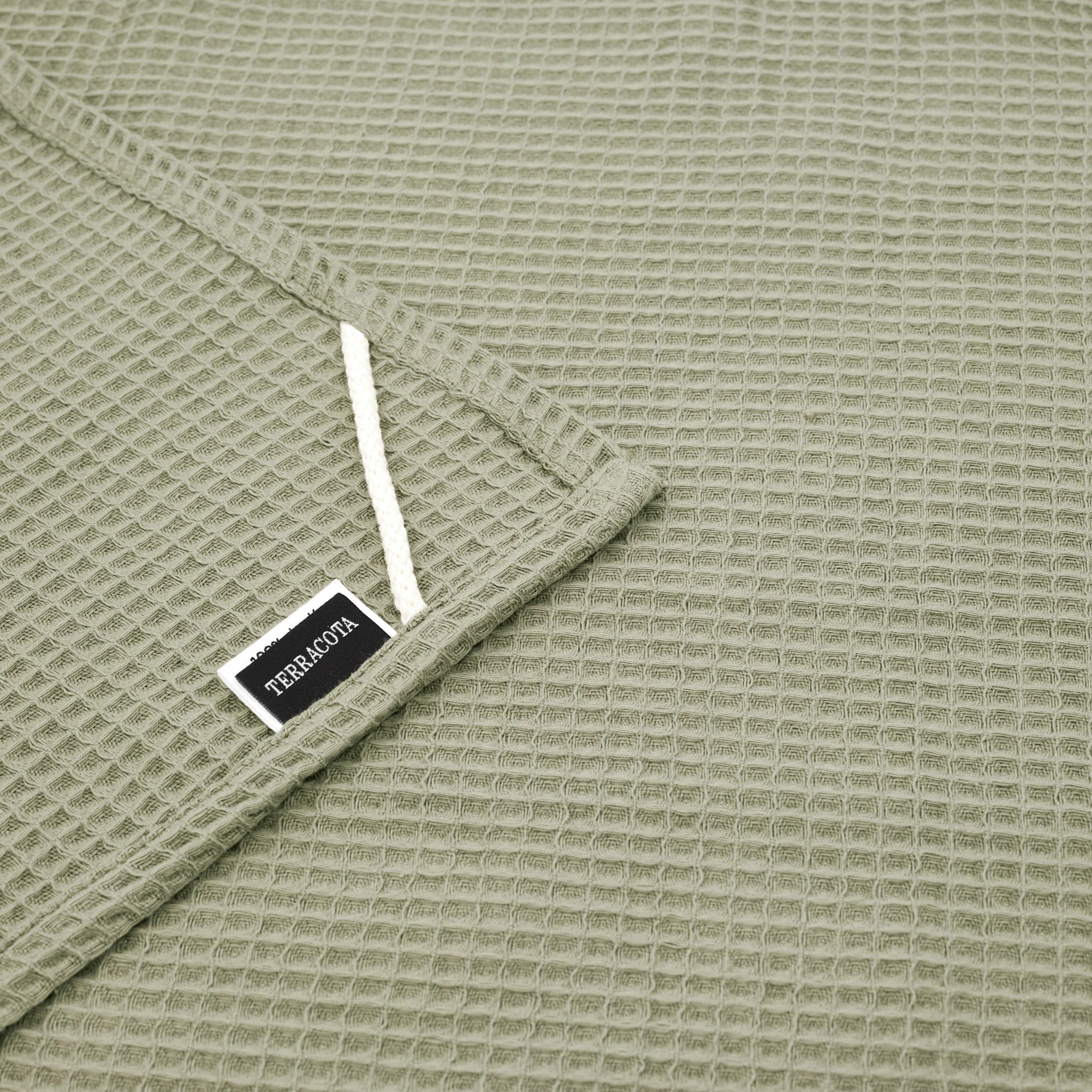 Serviettes Gaufrée 100 % coton Desert Sage