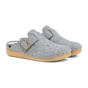 Zapatillas De Casa Oslo Gris