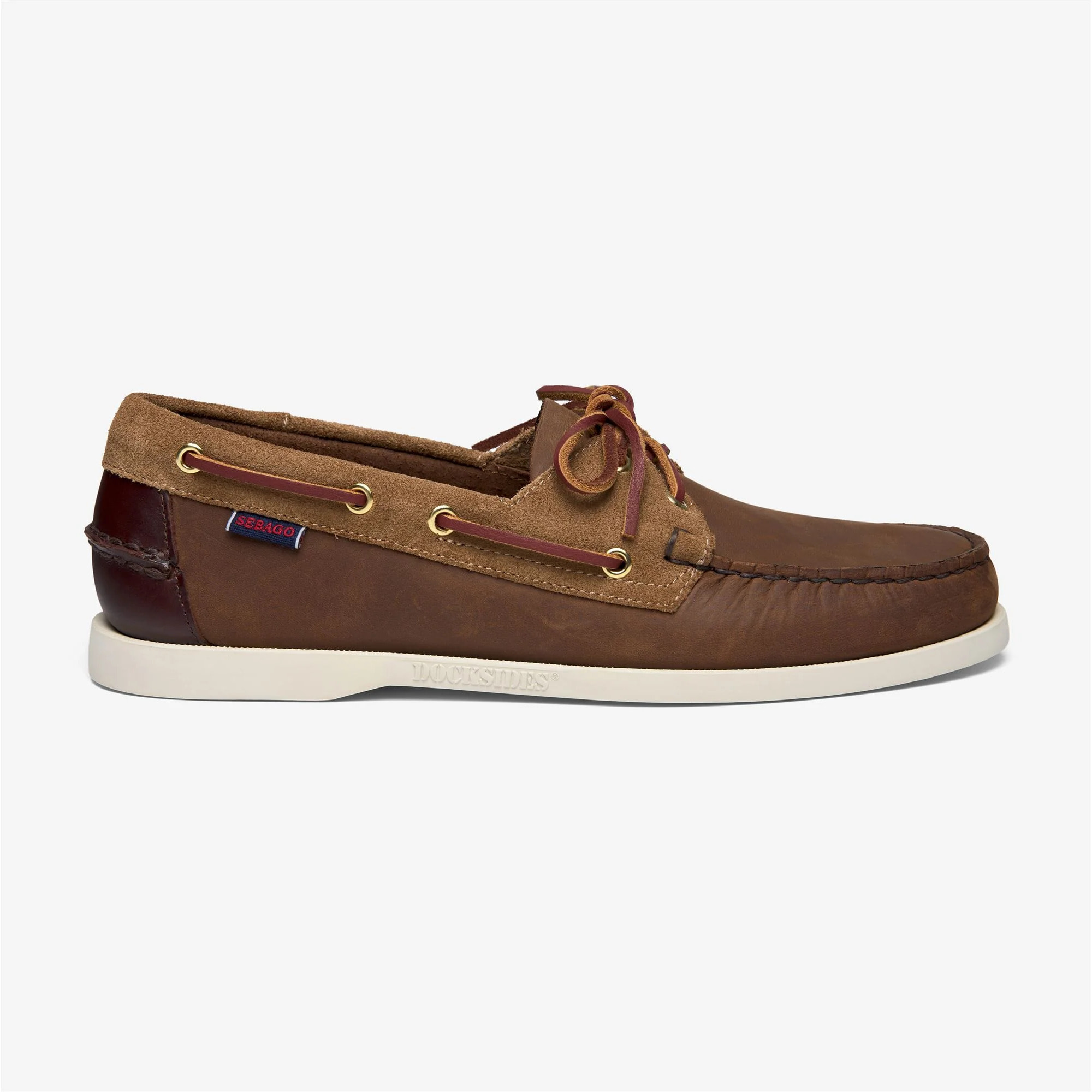 Sebago - Docksides Uomo Marrone - Docksides Portland Mixed