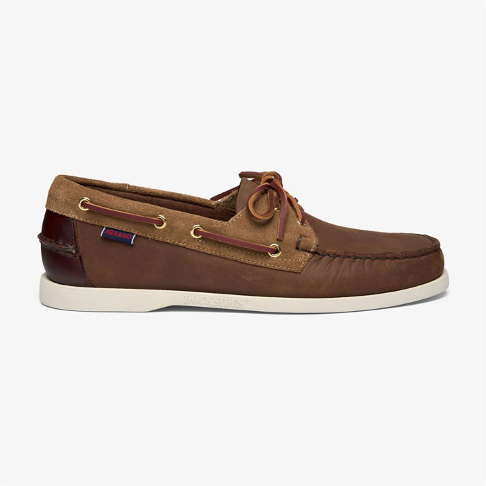 Sebago - Docksides Uomo Marrone - Docksides Portland Mixed