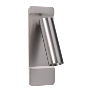 LEDS C4 Luz De Lectura Lire LED 2.2W 2700K Níquel Satinado 125Lm