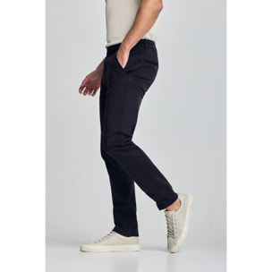 Pantalón chino Slim Moore azul marino