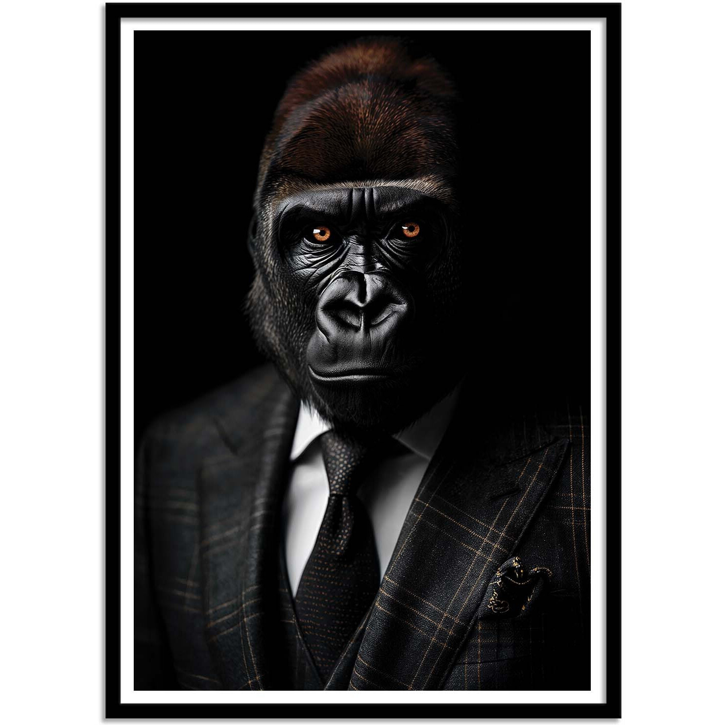 Affiche - Gorilla Wild Suits - Philippe Hugonnard
