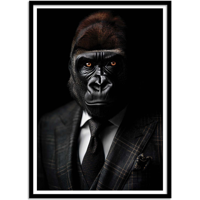 Affiche - Gorilla Wild Suits - Philippe Hugonnard