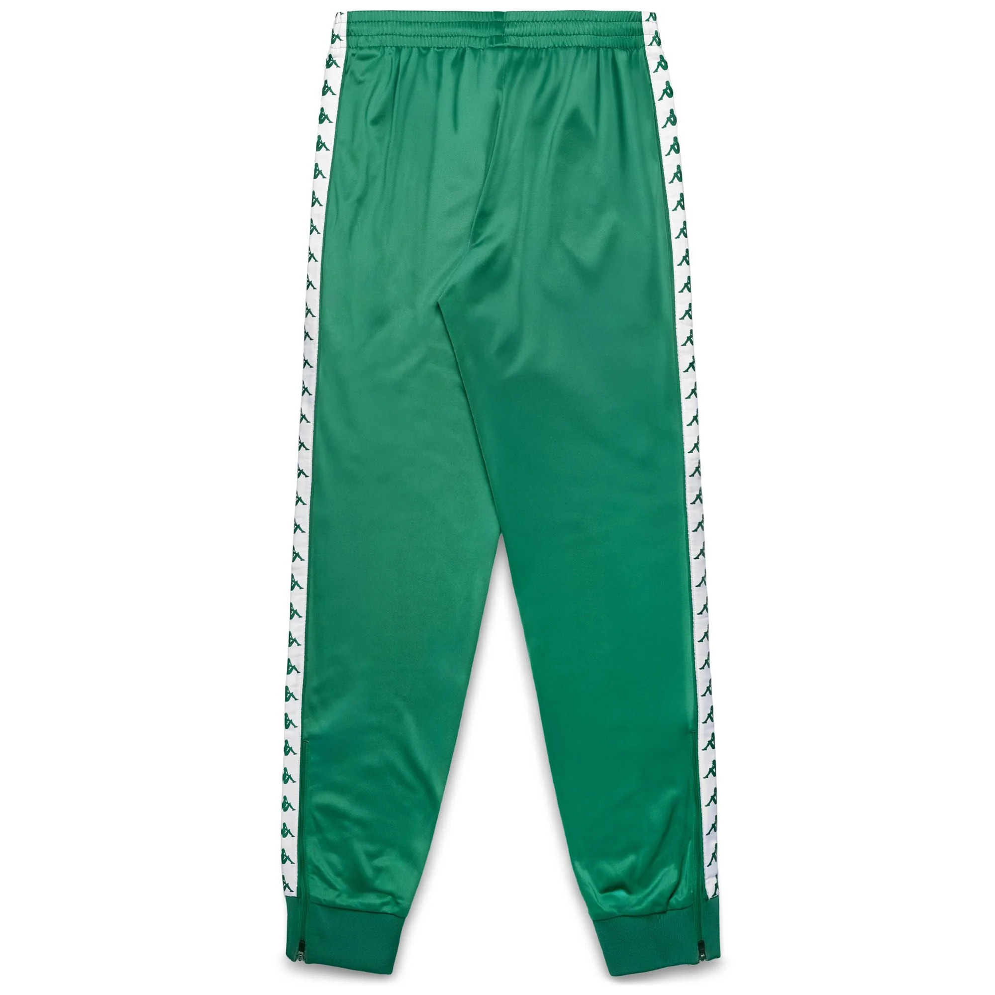 Kappa - Pantaloni Uomo Verde - 222 Banda Rastoria Slim