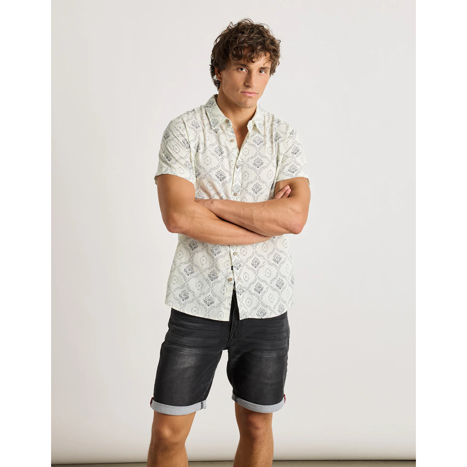 Camisa Manga Corta Blanco - Napis