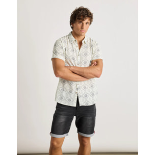 Camisa Manga Corta Blanco - Napis