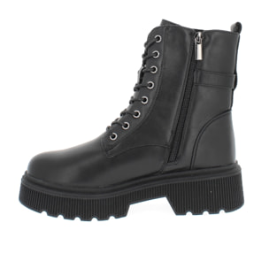 Armata di Mare Scarpe Donna Chunky Platform Ankle Boots AMD W42H37 Black