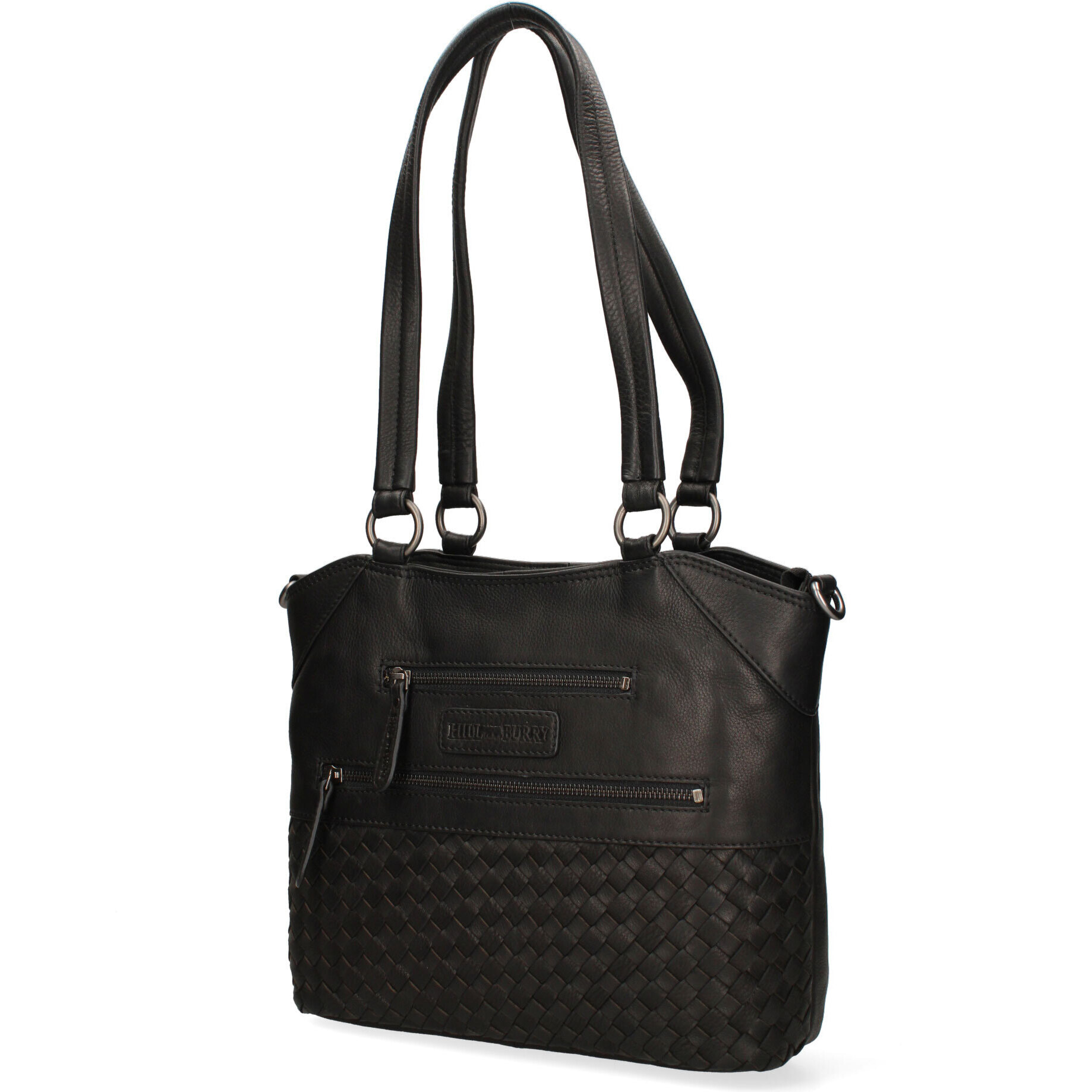 Borsa a spalla  da uomo In Vera pelle Made in Italy 30x30x6 cm