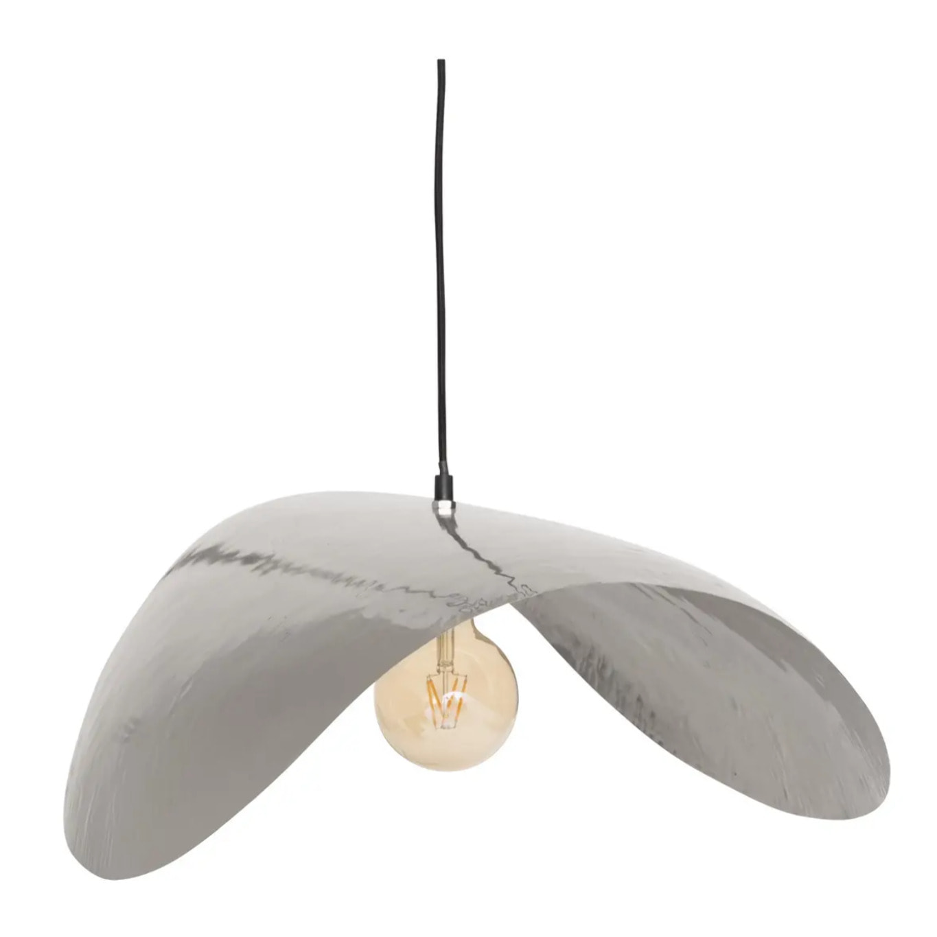Suspension Arlo argent H128cm