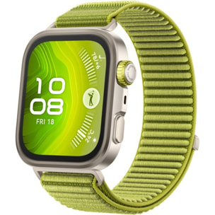 Montre connectée HUAWEI Watch Fit 4 Pro Vert