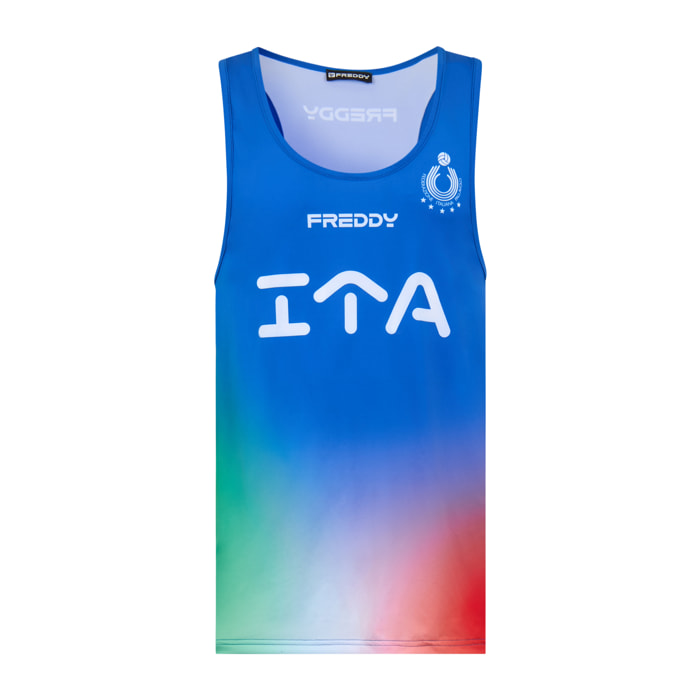 Canotta uomo Beach Volley Italia 2025/26 con protezione UV