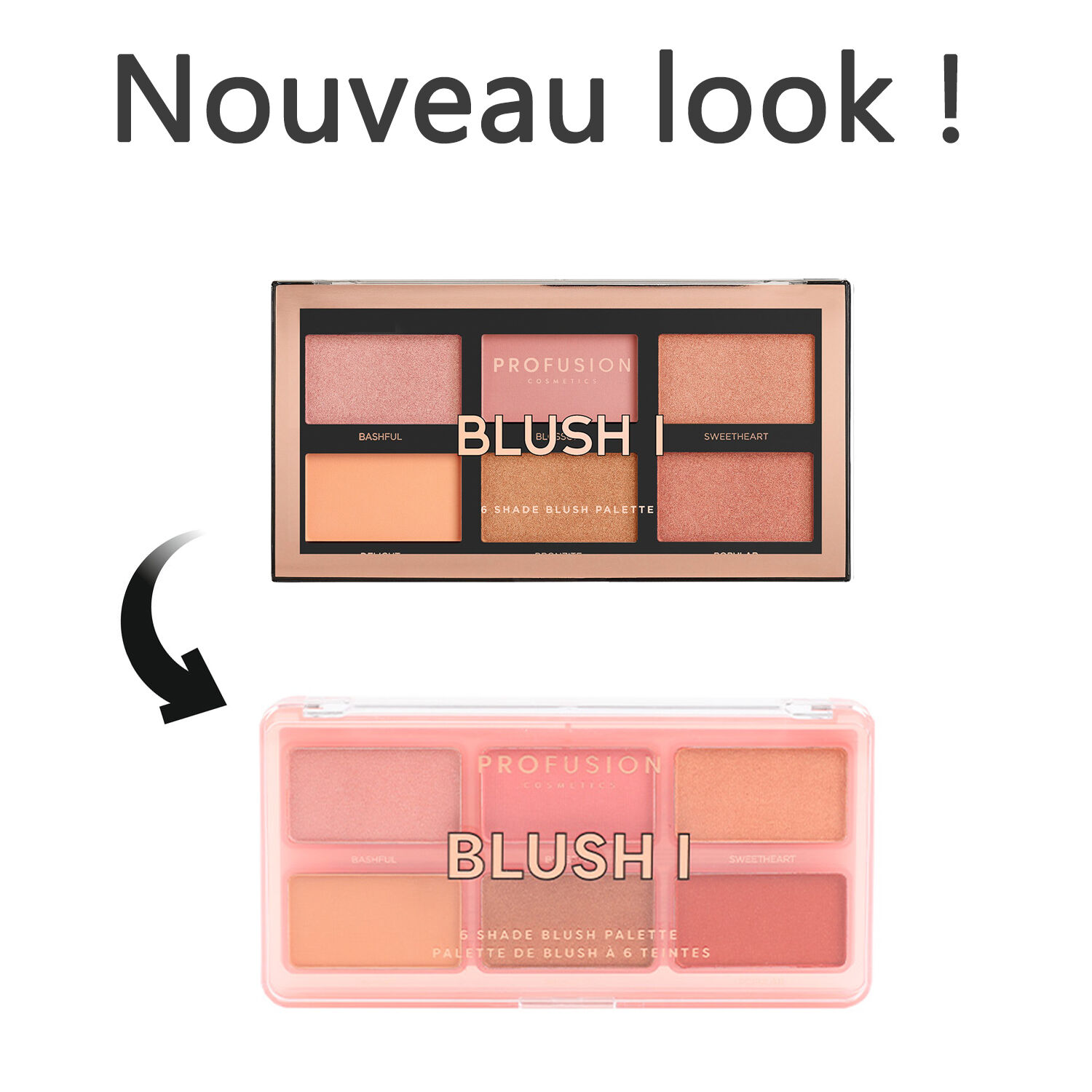 Palette Blush I - Teint 6 Couleurs 108 g