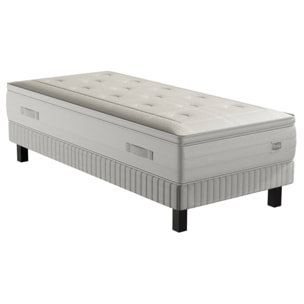 Ensemble REFLEXION matelas H33 ressort ensachés, ferme, sommier