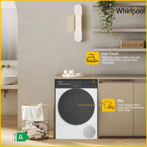 Sèche linge pompe à chaleur WHIRLPOOL CWD86MWBRFR