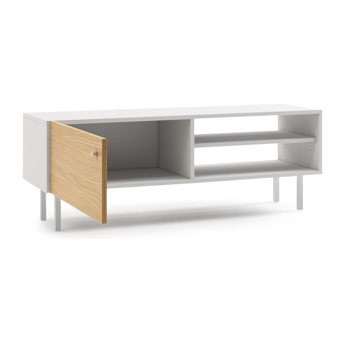 Mueble TV blanco para salón, comedor o habitación de diseño nórdico