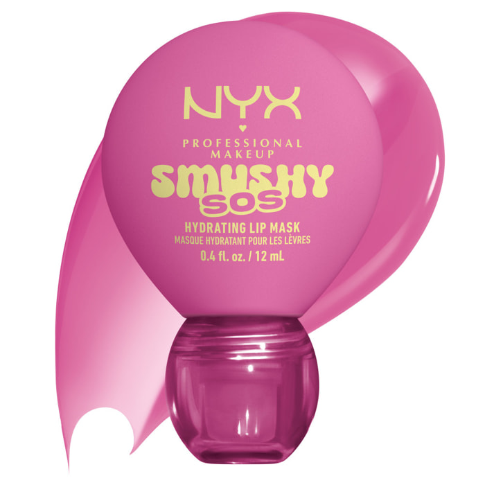 NYX Professional Makeup Smushy SOS Soin lèvres 2-en-1 Baume Jour & Masque Nuit LAVENDER SOOTHER