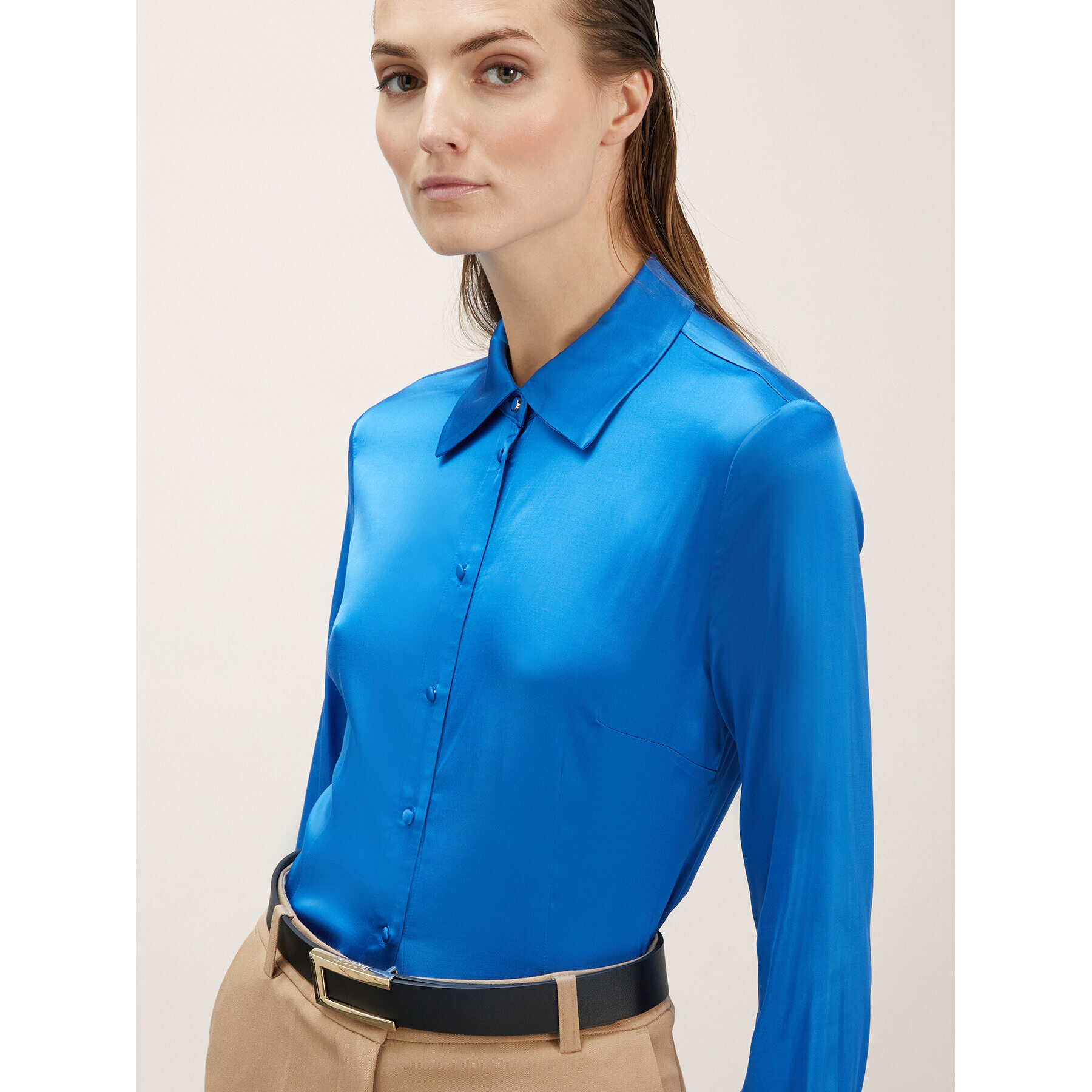 Motivi - Camicia satin - Bluette